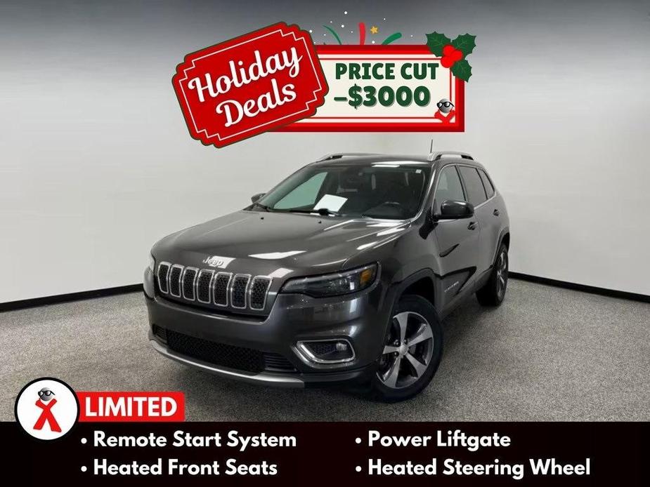 used 2019 Jeep Cherokee car, priced at $15,400