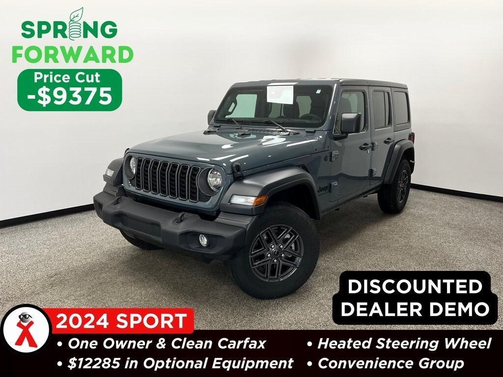 used 2024 Jeep Wrangler car, priced at $41,400
