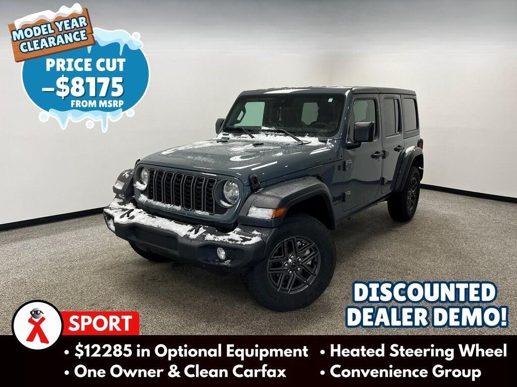 used 2024 Jeep Wrangler car, priced at $42,600