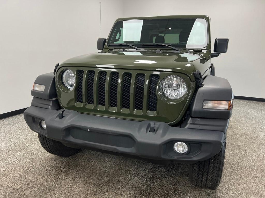 used 2021 Jeep Wrangler car, priced at $26,600