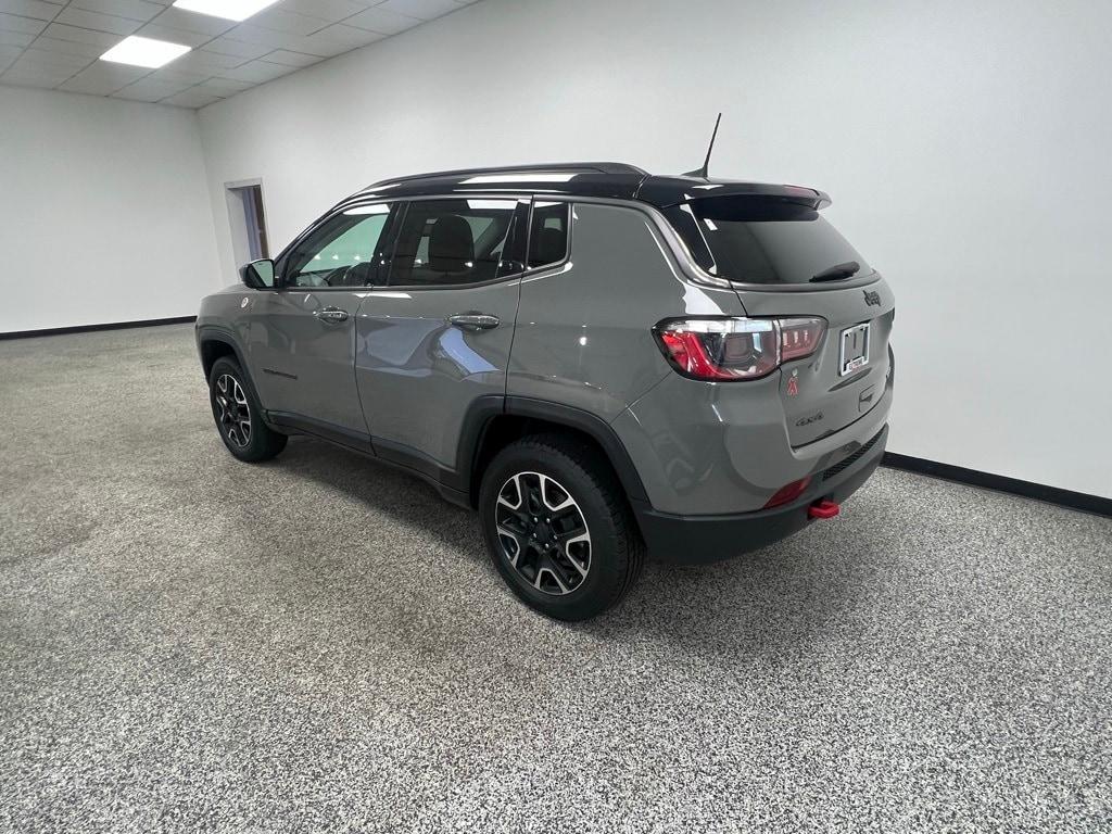 used 2021 Jeep Compass car, priced at $17,900