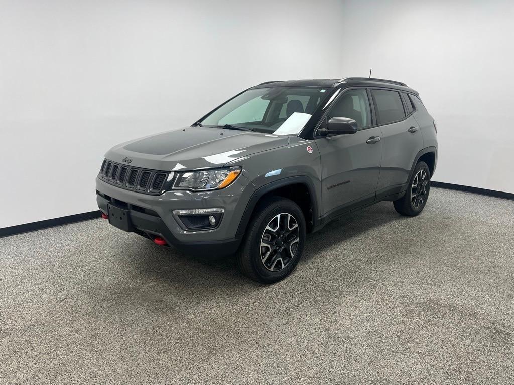 used 2021 Jeep Compass car, priced at $17,900