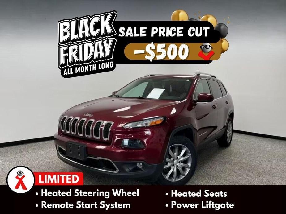 used 2018 Jeep Cherokee car, priced at $17,900