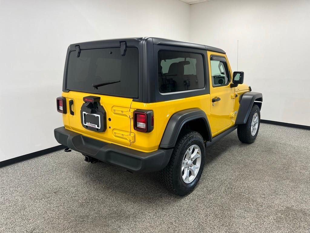 used 2021 Jeep Wrangler car, priced at $28,900