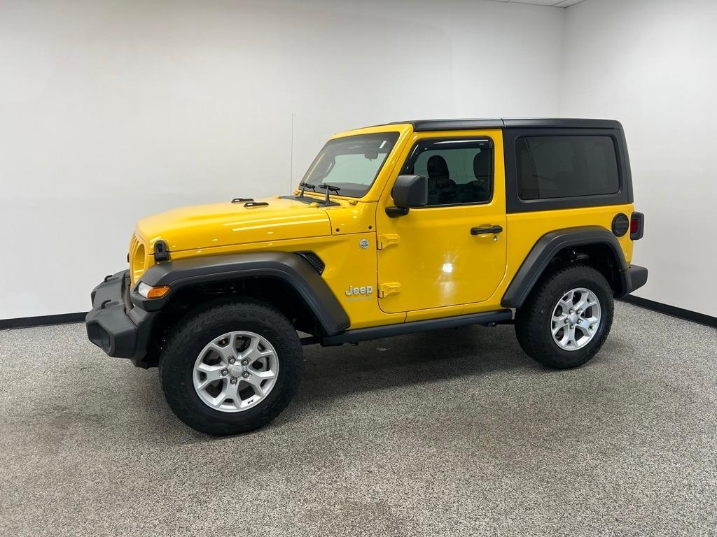 used 2021 Jeep Wrangler car, priced at $28,900