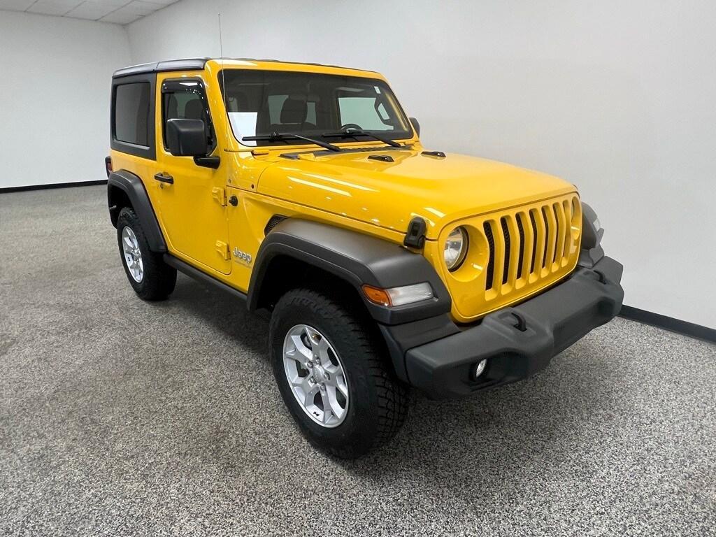 used 2021 Jeep Wrangler car, priced at $28,900