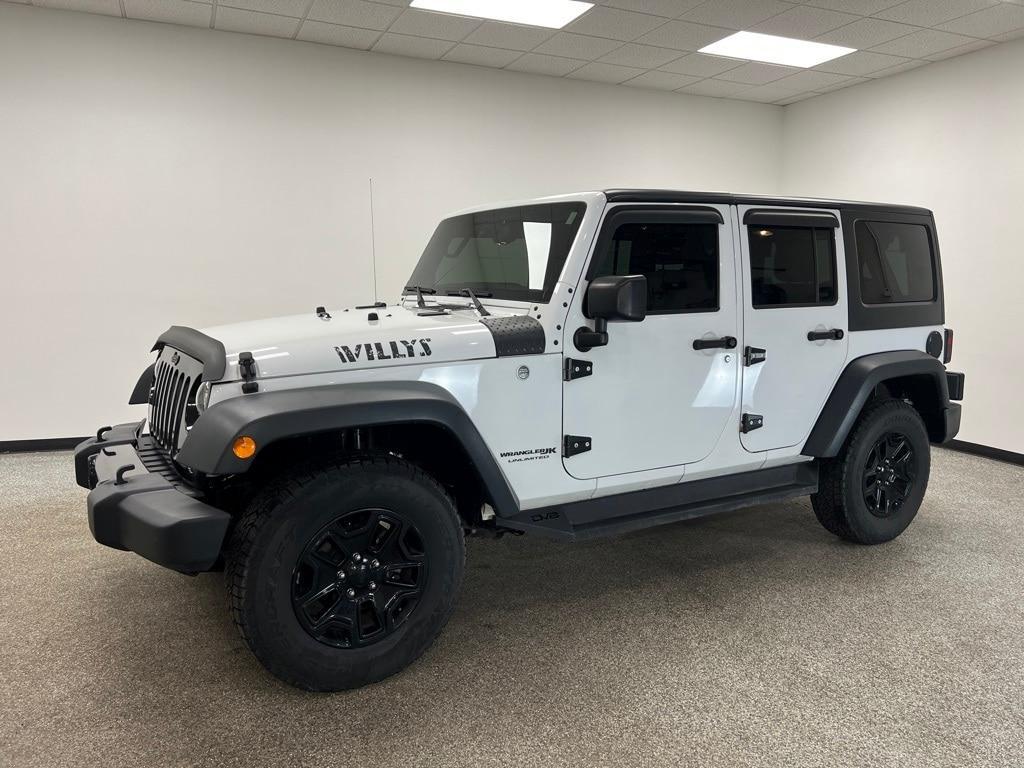 used 2018 Jeep Wrangler JK Unlimited car, priced at $21,400