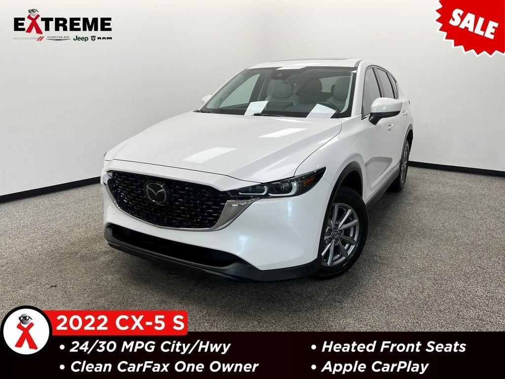 used 2022 Mazda CX-5 car, priced at $26,400