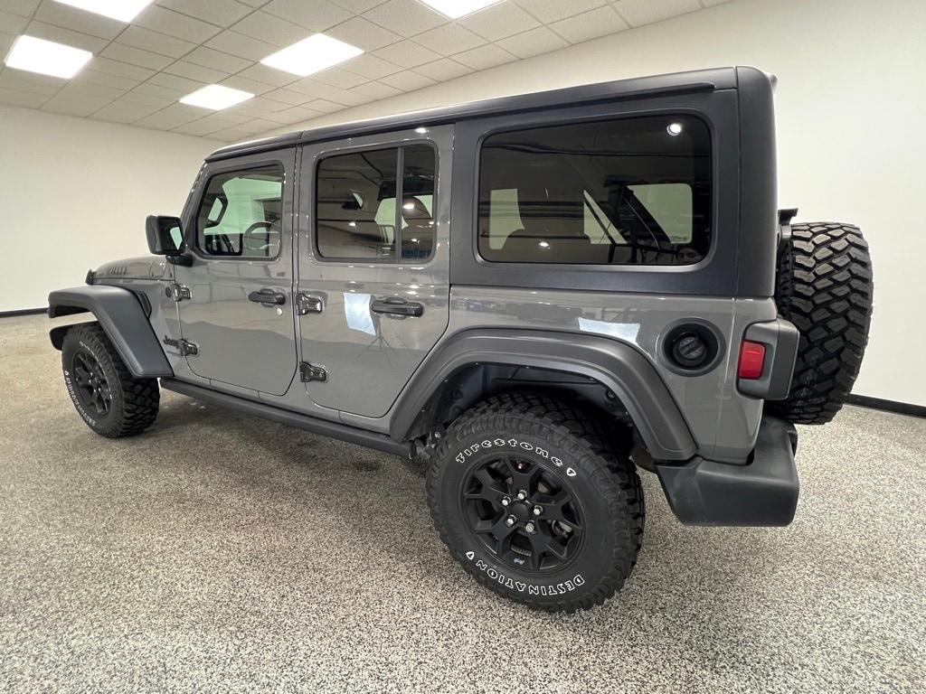 used 2021 Jeep Wrangler Unlimited car, priced at $33,400