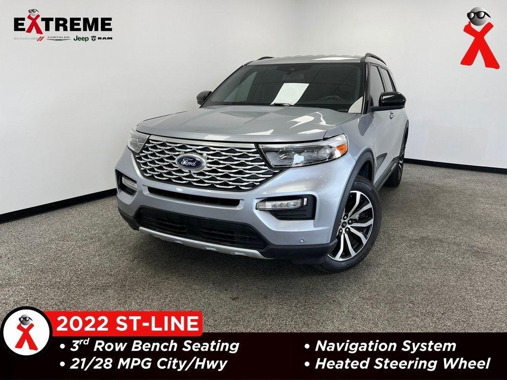 used 2022 Ford Explorer car, priced at $33,450