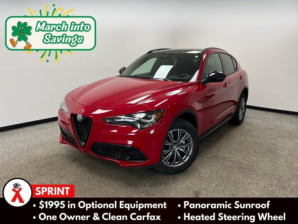 used 2024 Alfa Romeo Stelvio car, priced at $38,400