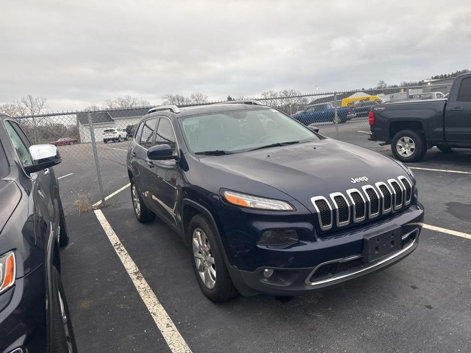 used 2016 Jeep Cherokee car, priced at $14,400