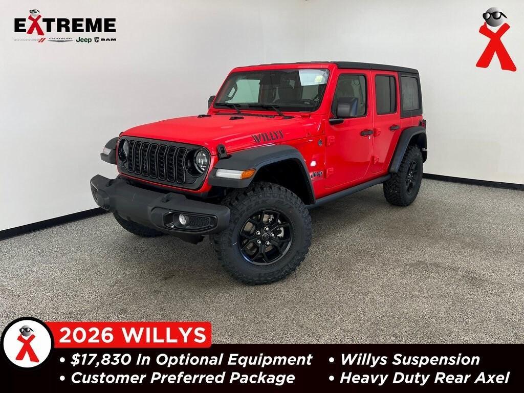new 2026 Jeep Wrangler car, priced at $57,425