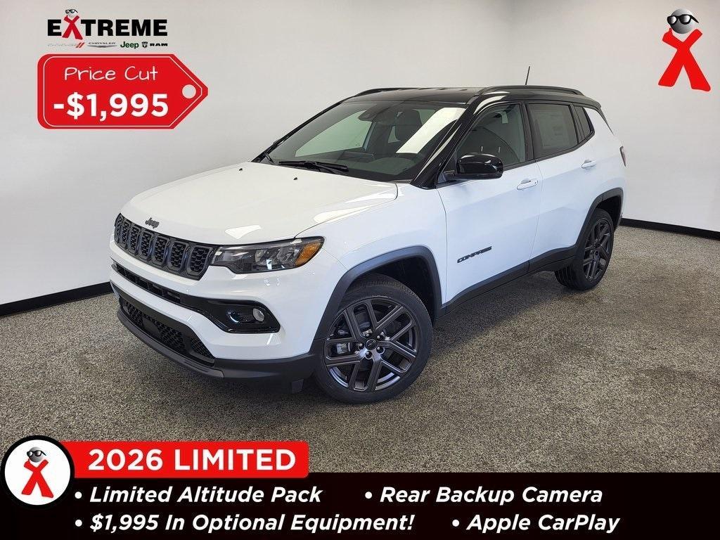 new 2026 Jeep Compass car, priced at $33,755