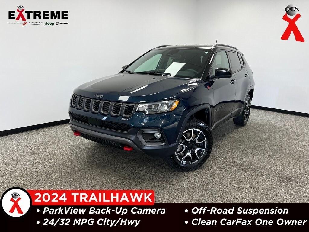 used 2024 Jeep Compass car, priced at $24,575