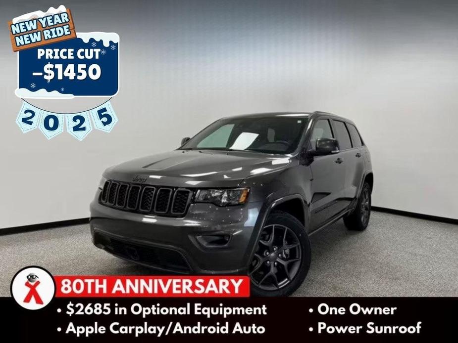 used 2021 Jeep Grand Cherokee car, priced at $28,500