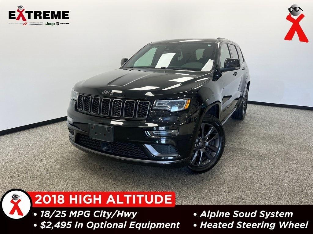 used 2018 Jeep Grand Cherokee car, priced at $22,400