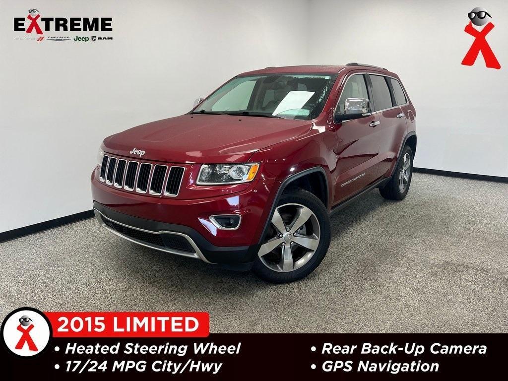 used 2015 Jeep Grand Cherokee car, priced at $15,900