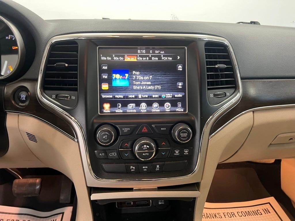 used 2015 Jeep Grand Cherokee car, priced at $15,900