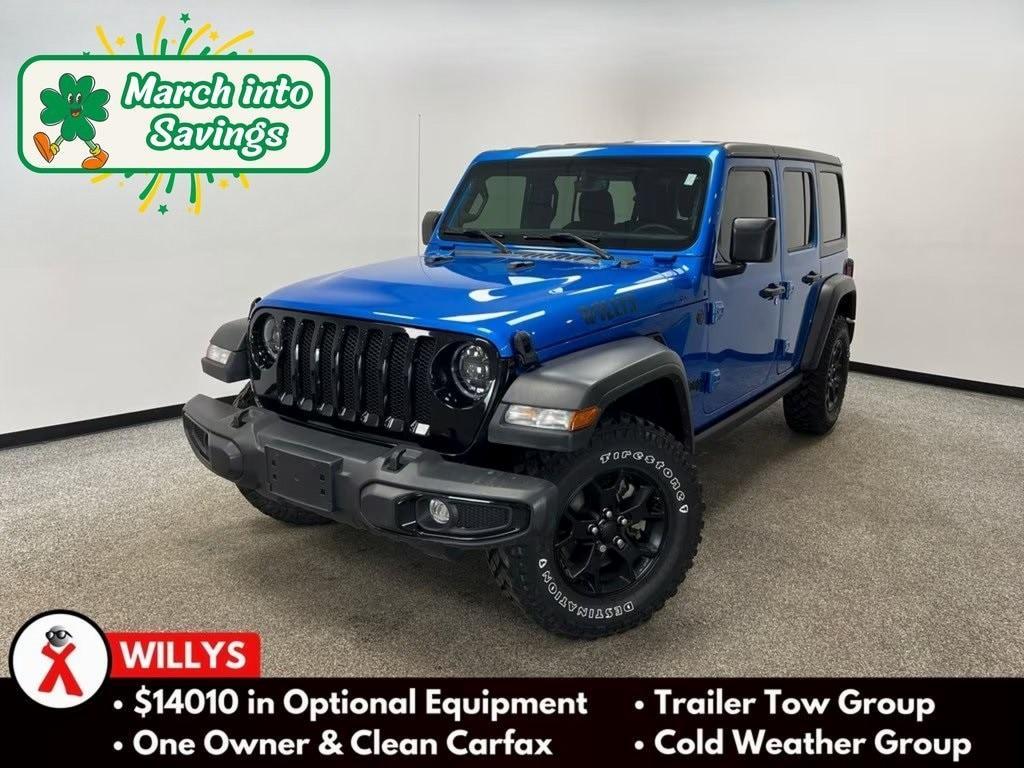 used 2023 Jeep Wrangler car, priced at $35,800