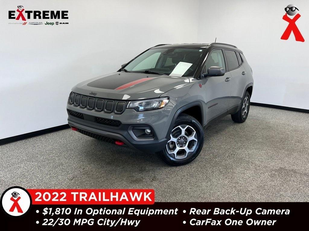 used 2022 Jeep Compass car, priced at $19,900