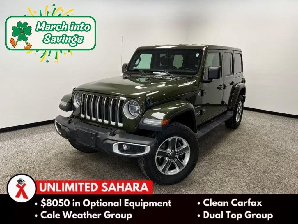 used 2021 Jeep Wrangler Unlimited car, priced at $31,950