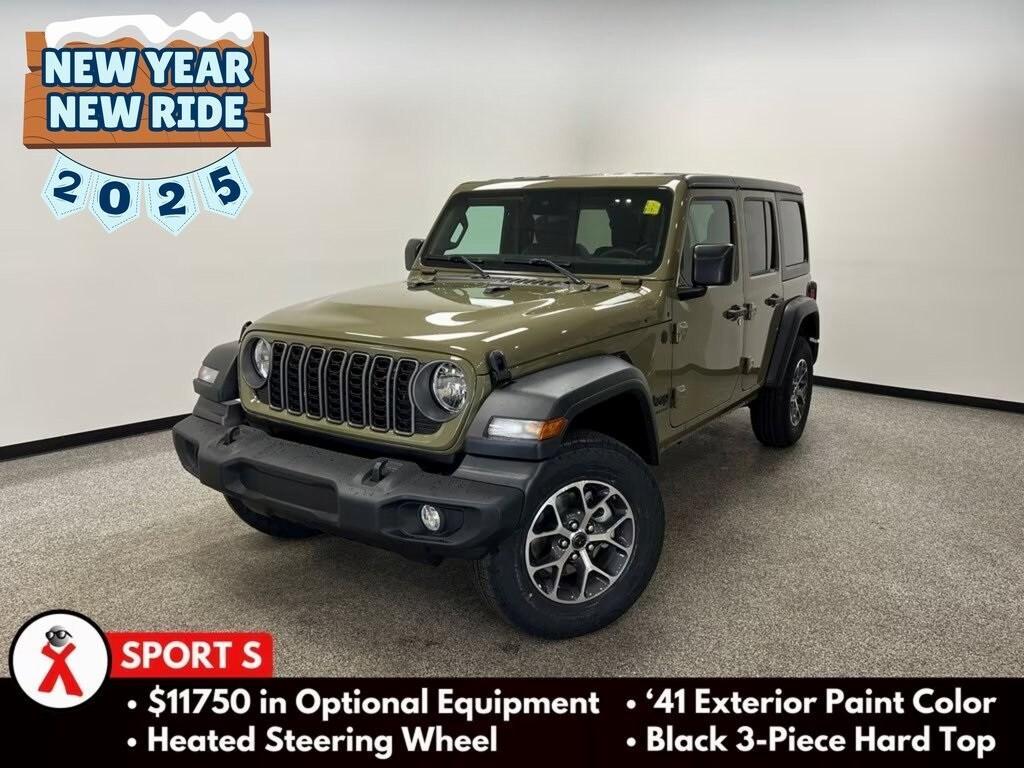 new 2025 Jeep Wrangler car, priced at $50,340