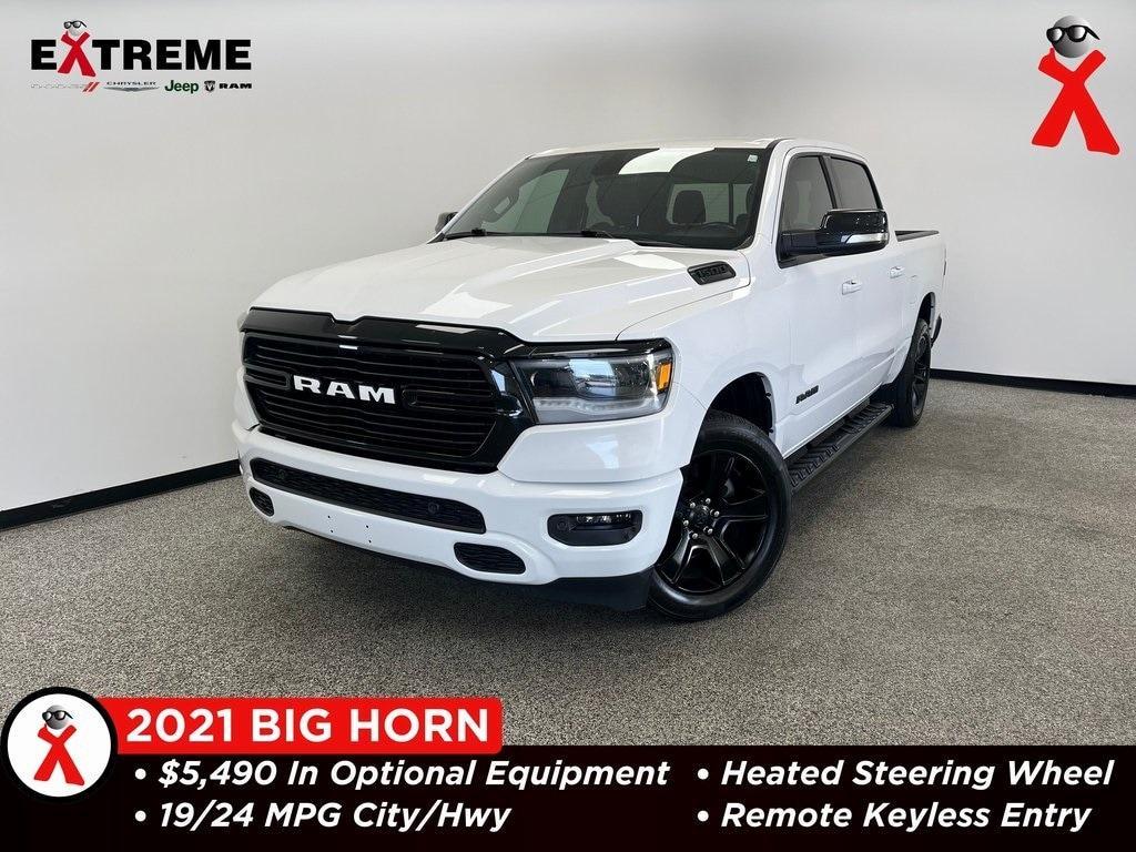 used 2021 Ram 1500 car, priced at $27,900