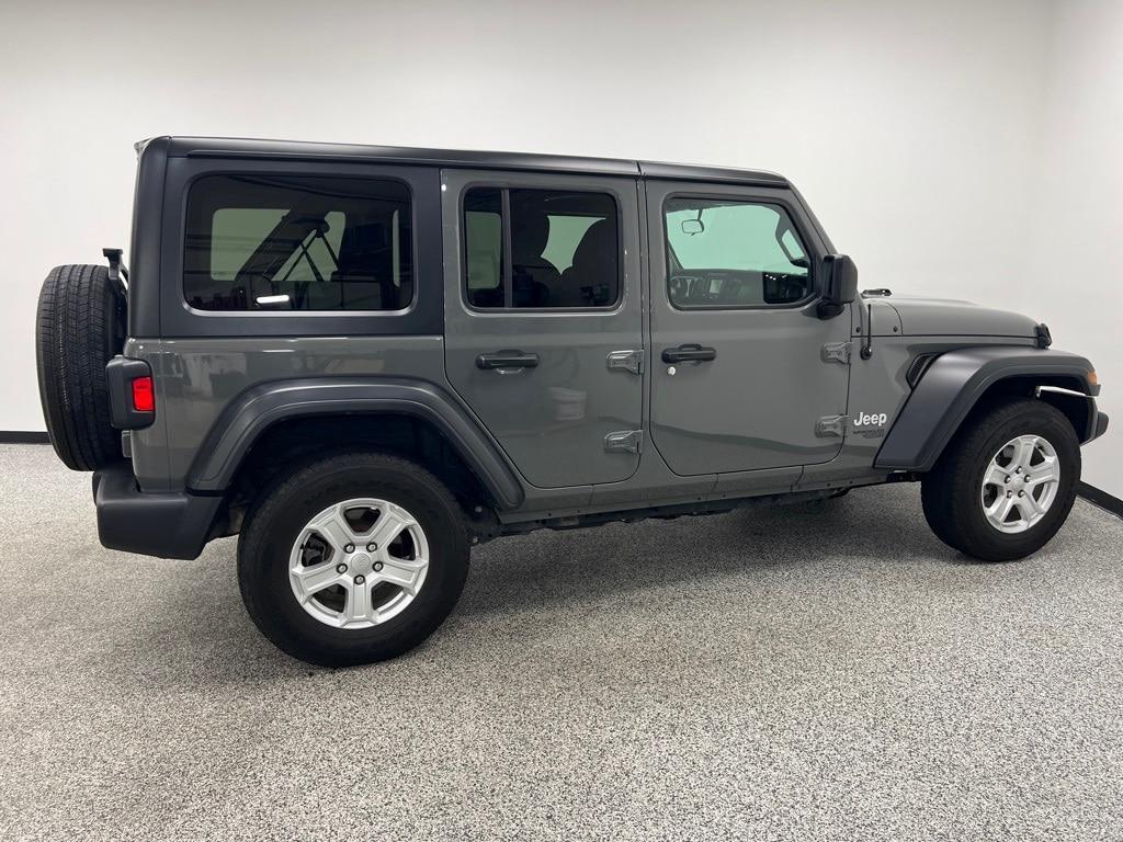 used 2019 Jeep Wrangler Unlimited car, priced at $23,400