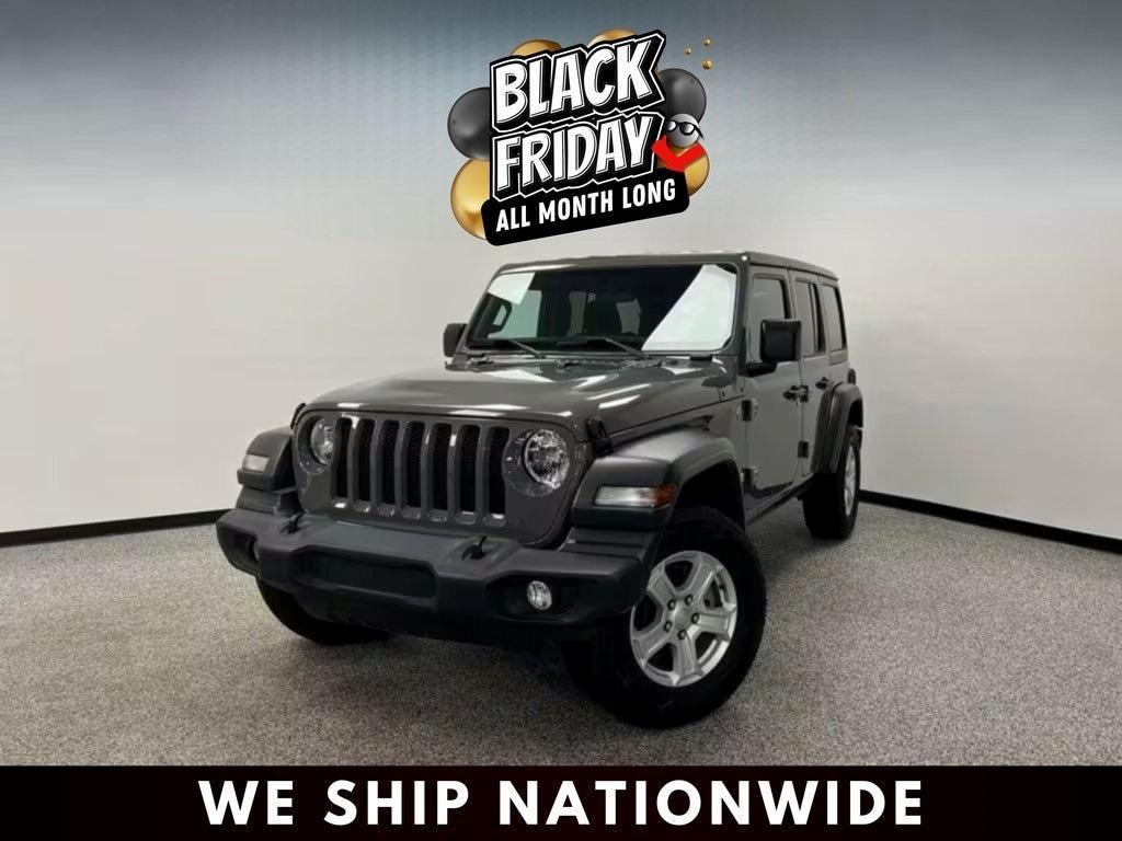 used 2019 Jeep Wrangler Unlimited car, priced at $25,800