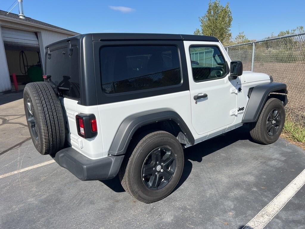 used 2021 Jeep Wrangler car, priced at $27,900