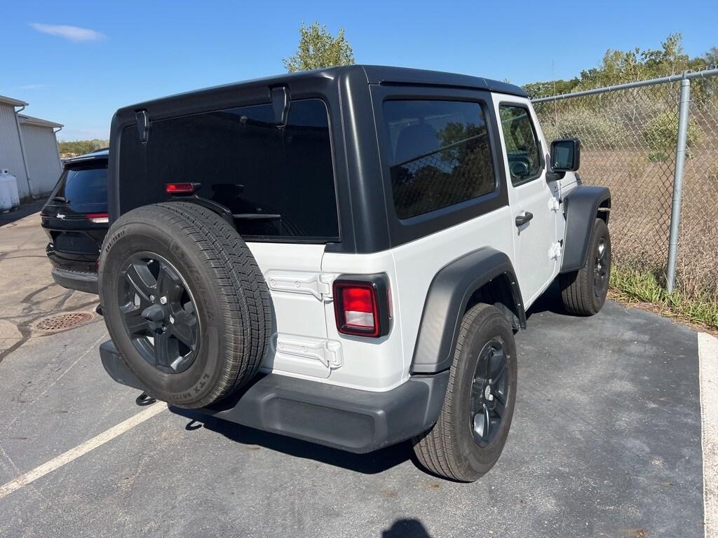 used 2021 Jeep Wrangler car, priced at $27,900