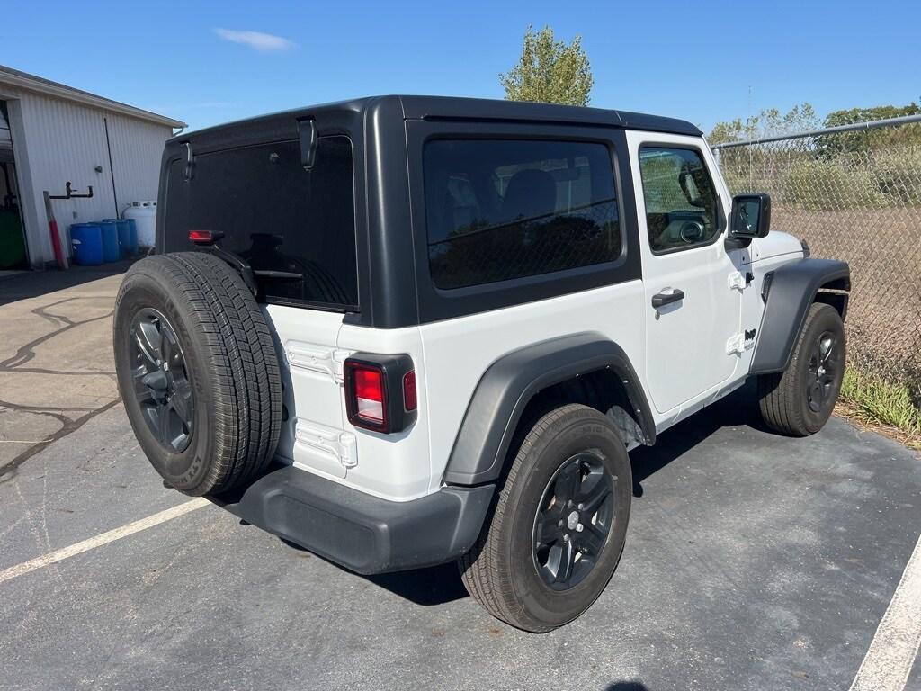 used 2021 Jeep Wrangler car, priced at $27,900