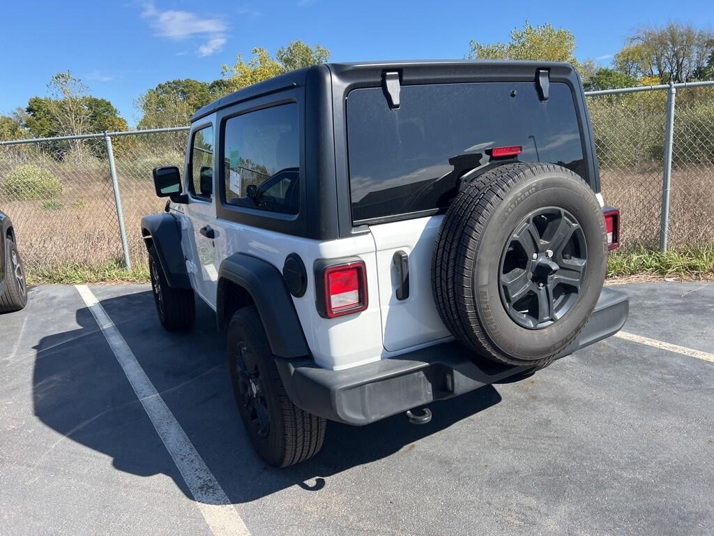 used 2021 Jeep Wrangler car, priced at $27,900