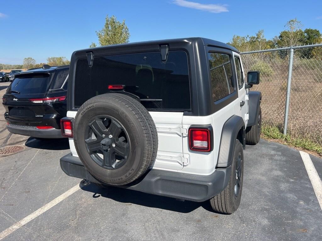 used 2021 Jeep Wrangler car, priced at $27,900
