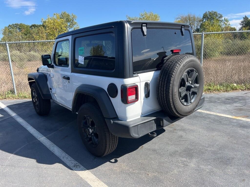 used 2021 Jeep Wrangler car, priced at $27,900