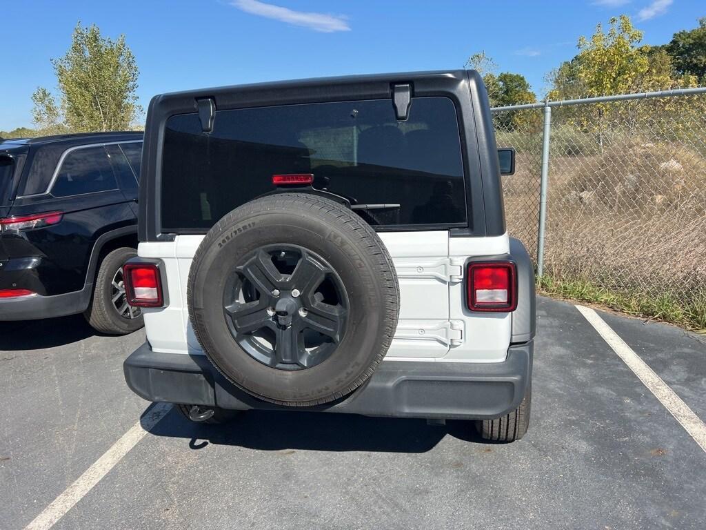 used 2021 Jeep Wrangler car, priced at $27,900