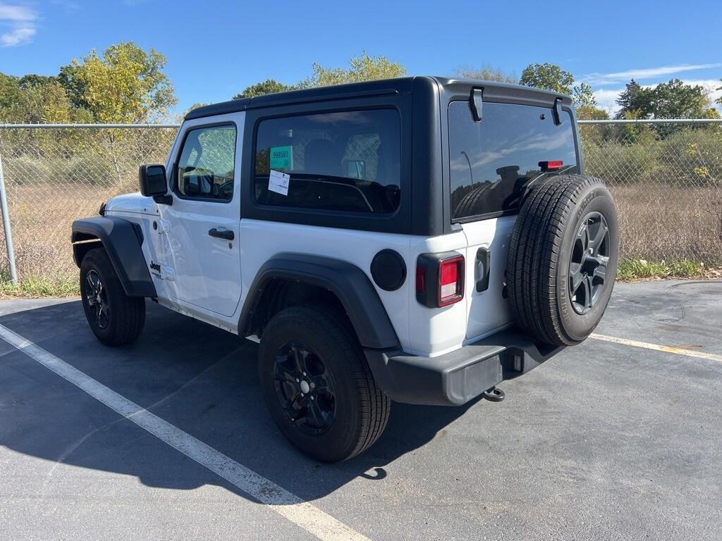 used 2021 Jeep Wrangler car, priced at $27,900