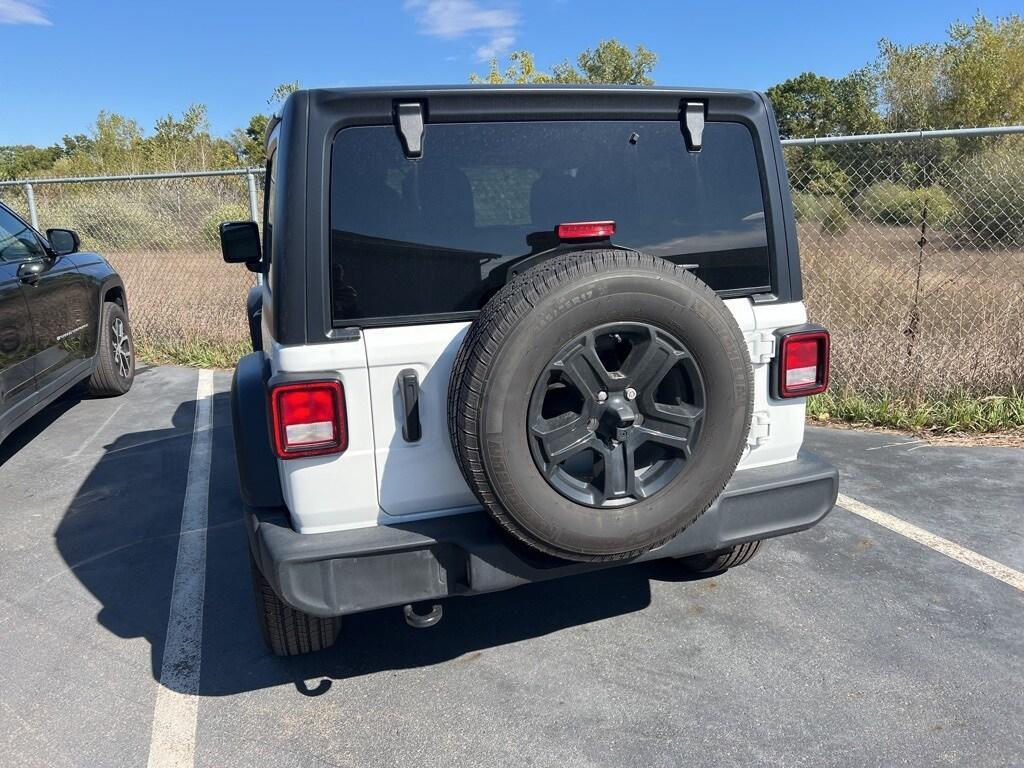 used 2021 Jeep Wrangler car, priced at $27,900