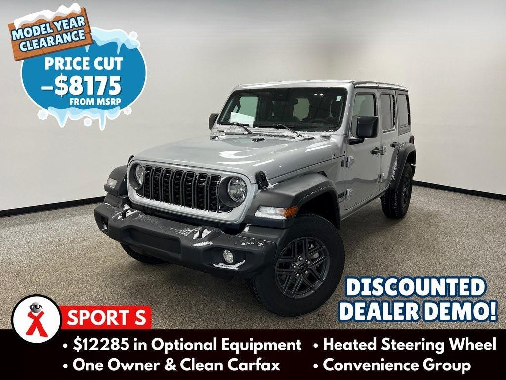 used 2024 Jeep Wrangler car, priced at $42,600