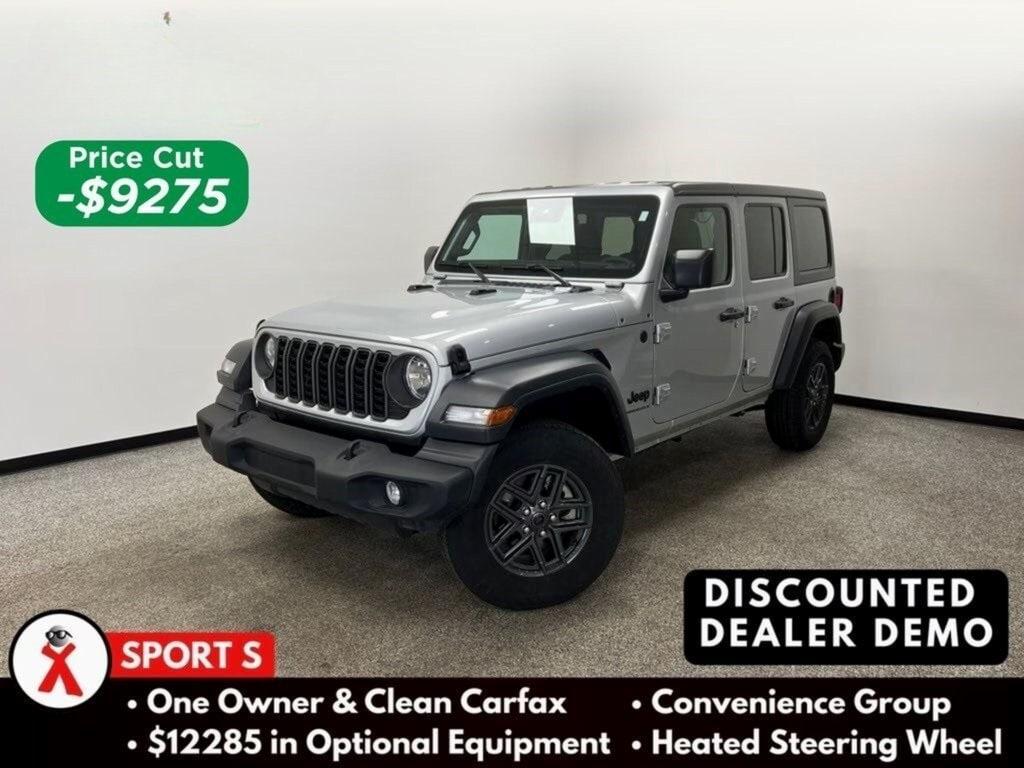 used 2024 Jeep Wrangler car, priced at $39,450