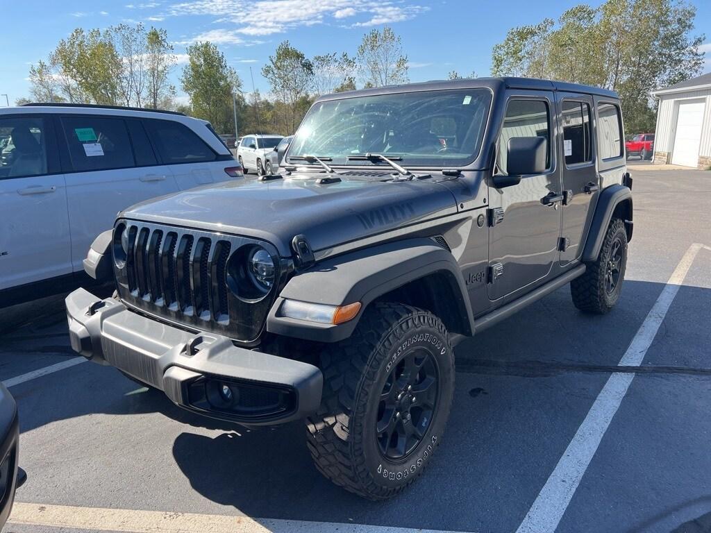 used 2021 Jeep Wrangler Unlimited car, priced at $26,900