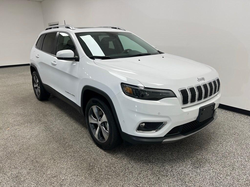 used 2021 Jeep Cherokee car, priced at $23,900