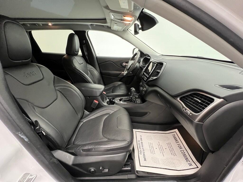 used 2021 Jeep Cherokee car, priced at $23,900