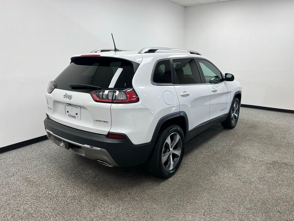 used 2021 Jeep Cherokee car, priced at $23,900