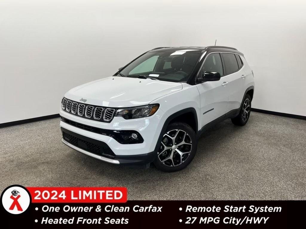 used 2024 Jeep Compass car, priced at $27,450
