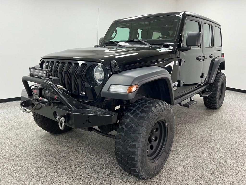 used 2018 Jeep Wrangler Unlimited car, priced at $22,900