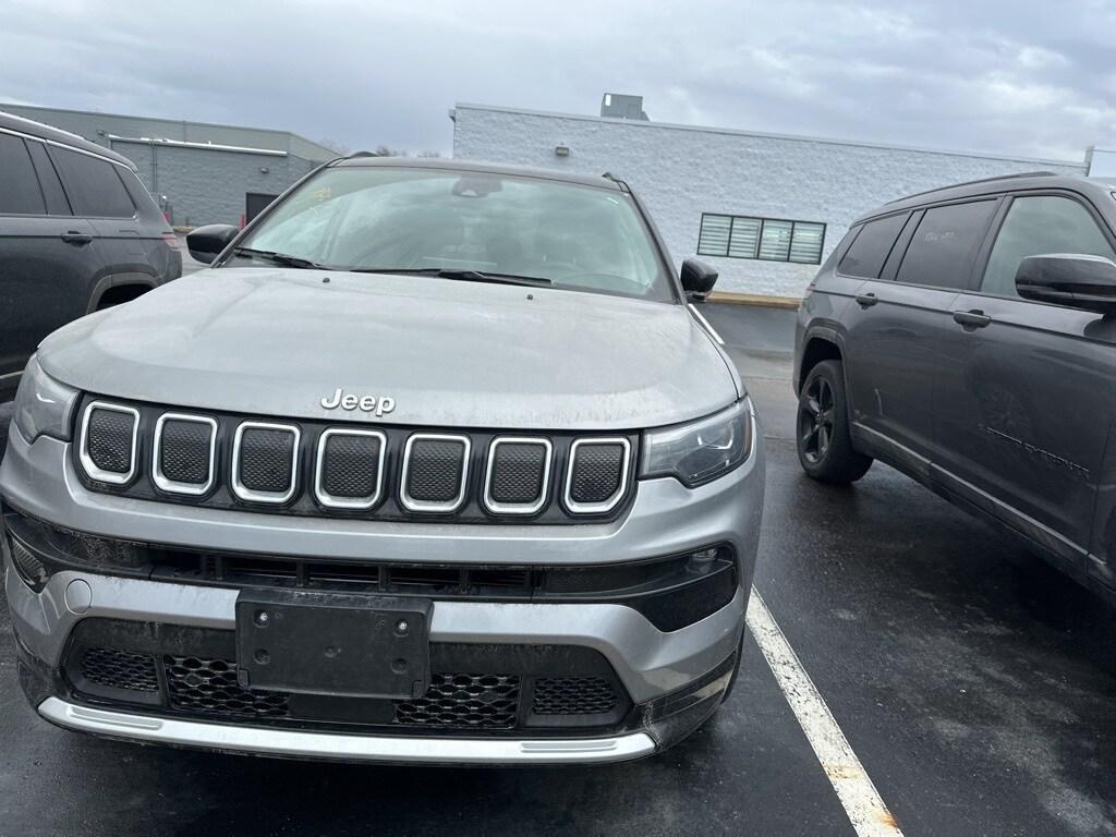 used 2022 Jeep Compass car, priced at $23,600