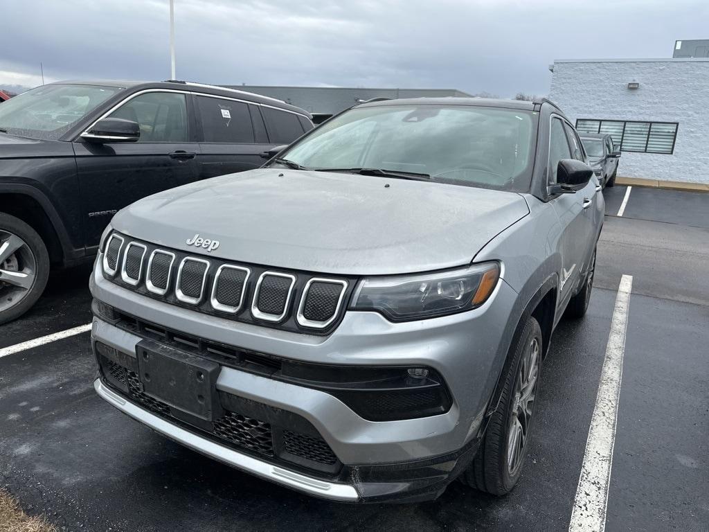 used 2022 Jeep Compass car, priced at $23,600