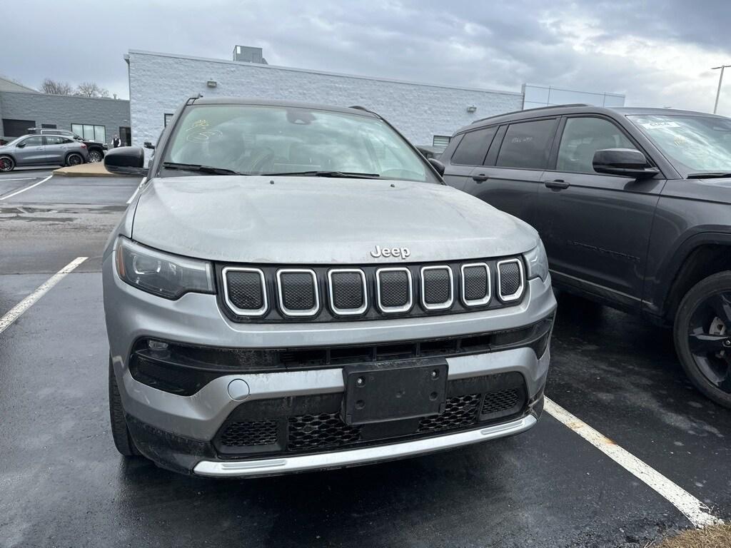 used 2022 Jeep Compass car, priced at $23,600